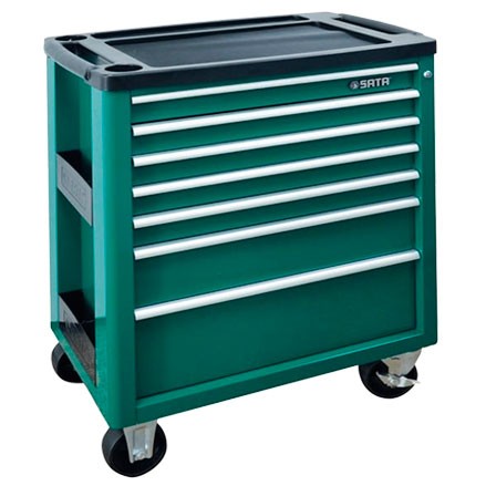 Carro porta herramientas 7 cajones 29 pulg Sata 95207 Metalmar