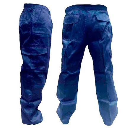 PANTALÓN POPLIN AZUL CARGO T-XL - Ferretería Industrial Metalmar