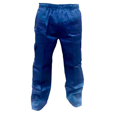 PANTALÓN POPLIN AZUL CARGO T-XL - Ferretería Industrial Metalmar